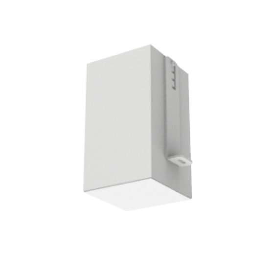 Светодиодный светильник VARTON DL-Grill CRI90 для потолка Грильято 100х100 мм с шириной ламели 10 мм встраиваемый 12 Вт 4000 K 90х90х160 мм RAL9003 белый муар